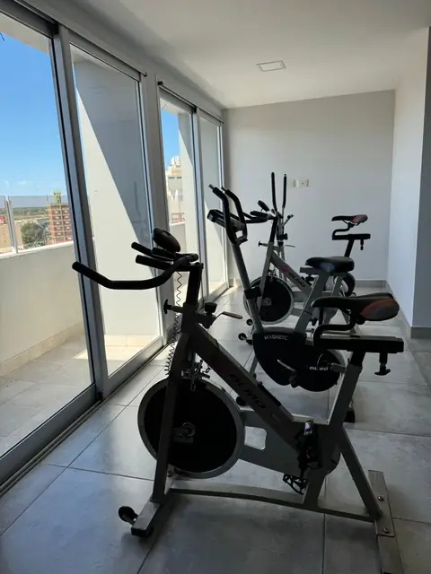 Gimnasio en Apart Hotel Sotavento Miramar